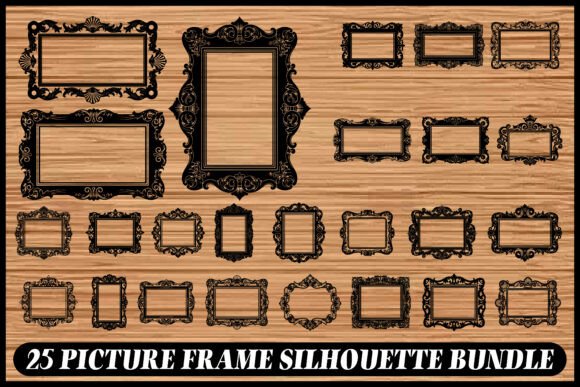 25 Vintage Picture Frame SVG Bundle: A Complete Collection