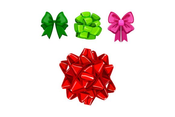 Bright Colorful Gift Bows: Elevating Celebrations