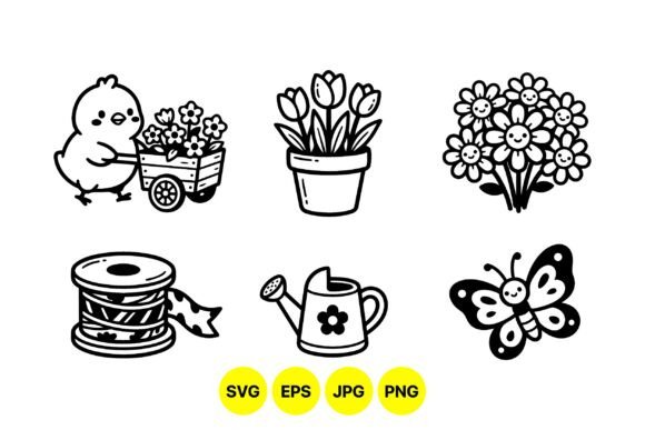 Charming Floral Vectors for Your Creative Projects