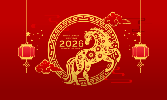 Chinese New Year 2026 Background Design: Festive Visual Assets
