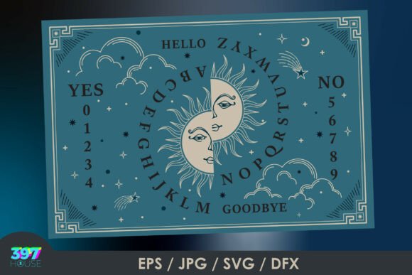 Ouija Board: A Guide to the Mystic Communication Board Font