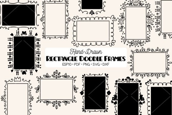 Rectangle Frames and Wreaths: Your All-in-One Clip Art Bundle