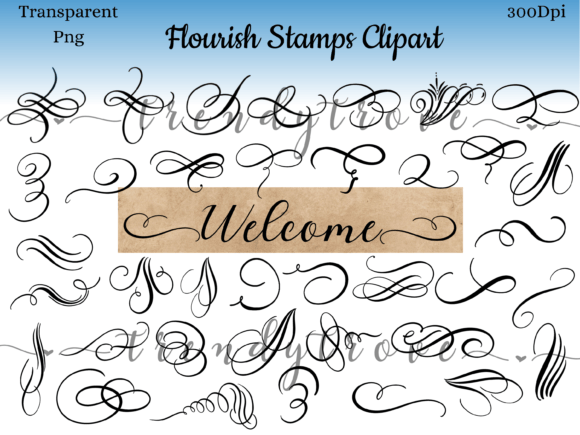 Swirl and Swoosh Embellishments: Elevating Digital and Print Design
