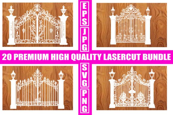 Unlocking Elegance: The Laser Cut Gate & Arch Bundle